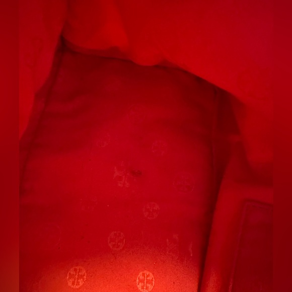 Tory Burch Vibrant Orange Tote - Picture 7 of 9